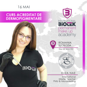 CURS ACREDITAT DE DERMOPIGMENTARE SPRANCENE |16 mai, Slobozia