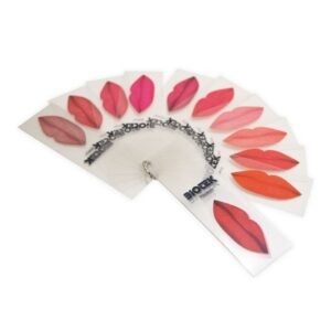 Lips color fan