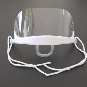 Masca de protectie din plastic transparent